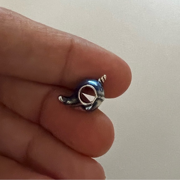 Pandora Shimmering Narwhal Charm - Picture 6 of 8